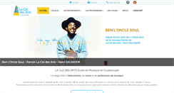 Desktop Screenshot of cle-des-arts.com